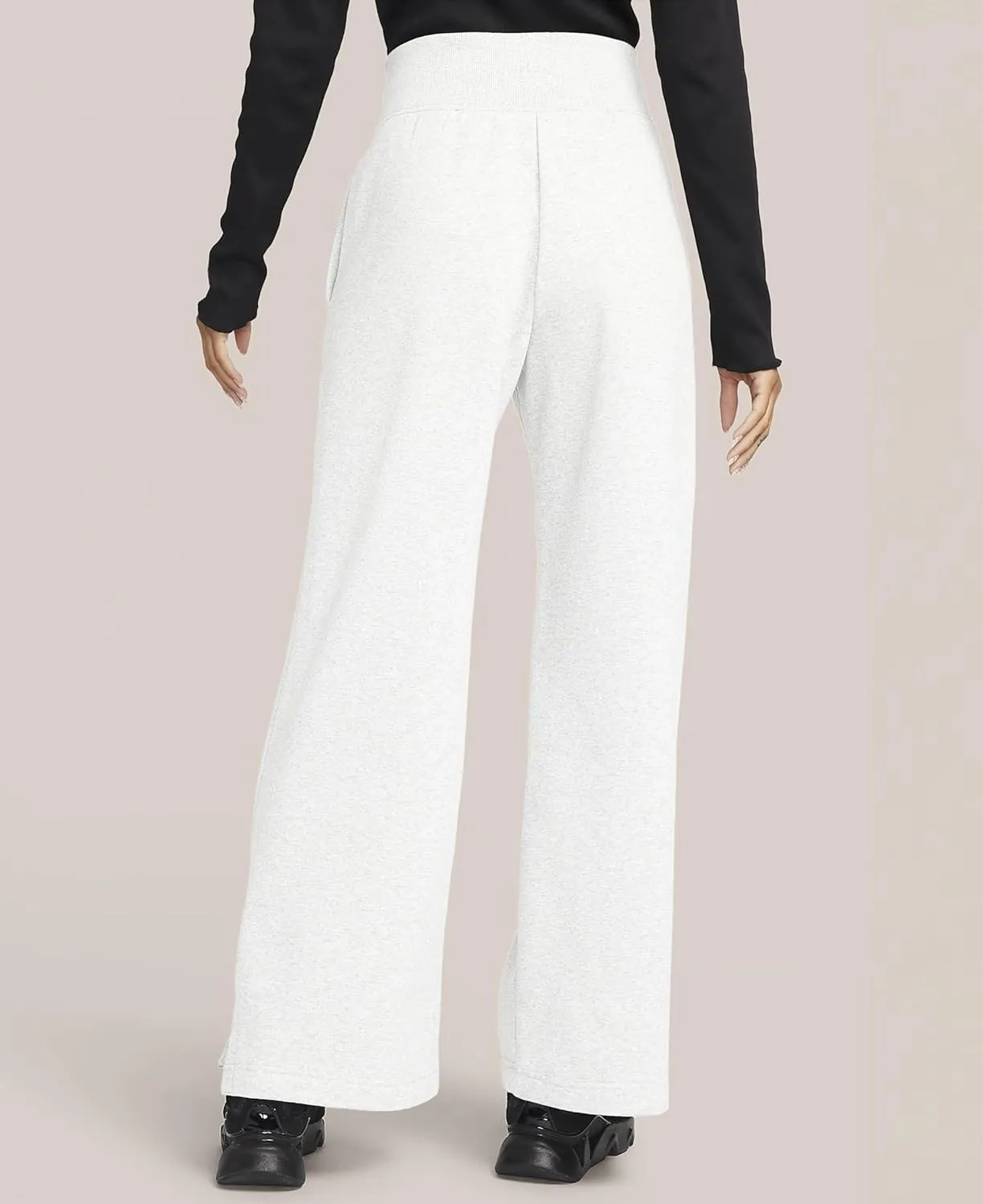 AMERICAN HEAVEN Women's Super Fleece Sweatpants | High-Waisted Wide- Leg Yoga Drawstring Fashion Pants | Multi Packs Colors