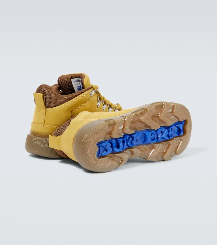 Burberry Leather hiking boots