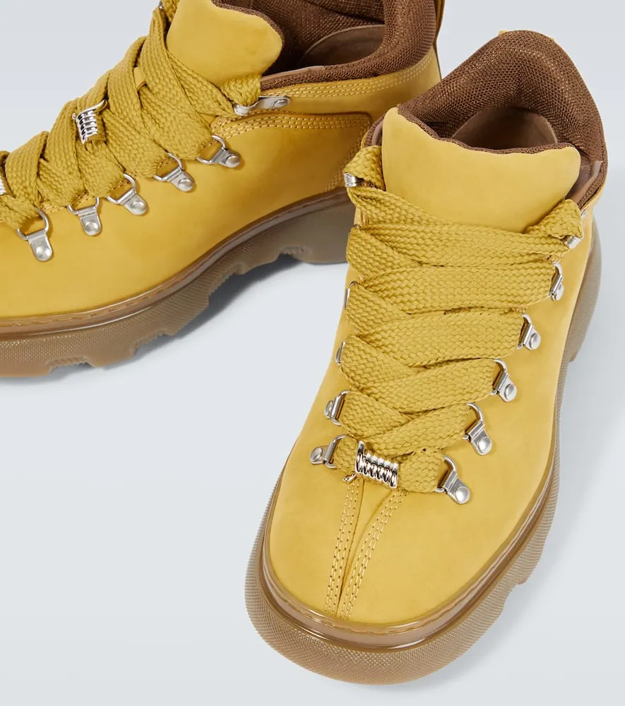 Burberry Leather hiking boots