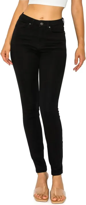 Cali1850 Women's Denim Daydream Skinny Jeans - Super Stretchy Soft Stylish Knit Denim Slim Fit Comfy Casual Pants