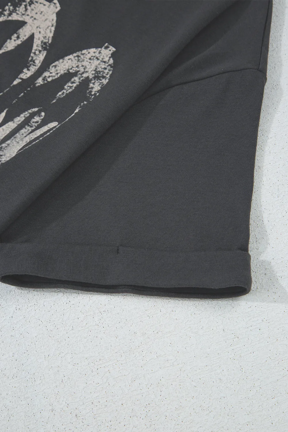 Carbon Grey Vintage Yall Cowboy Boots Graphic Tee Shirt
