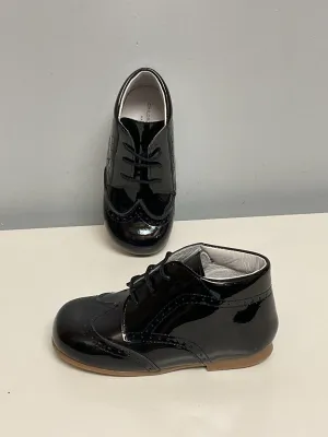 Children's Classics Child Shoe Size 7.5 Black Patent Leather Shoes