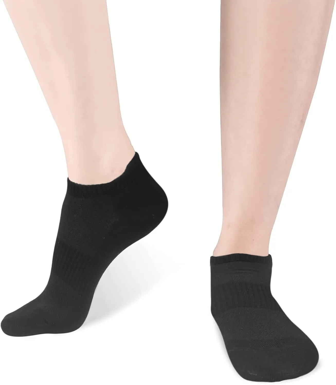 Cozi Foot Ankle Socks for Women: 10 Pairs Cotton Soft Fabric