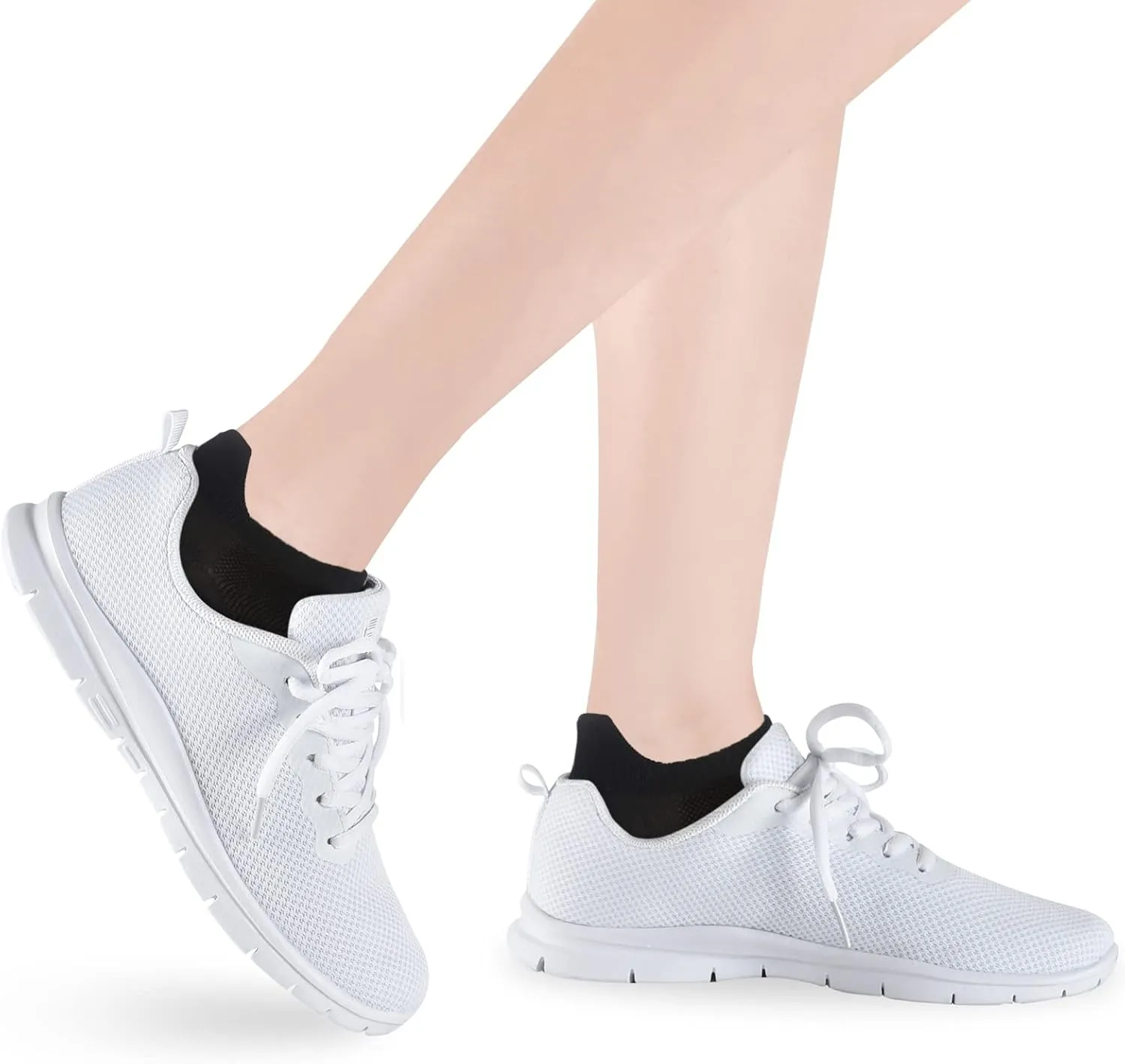 Cozi Foot Ankle Socks for Women: 10 Pairs Cotton Soft Fabric