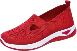 Deals of The Day Clearance Orthopedic Shoes for Women Breathable Soft Slip On Woman Shoes Casual Slip On Sneakers Women Men Basketball Shoes Barefoot Shoe Women Walking Loafers Dress Shoes