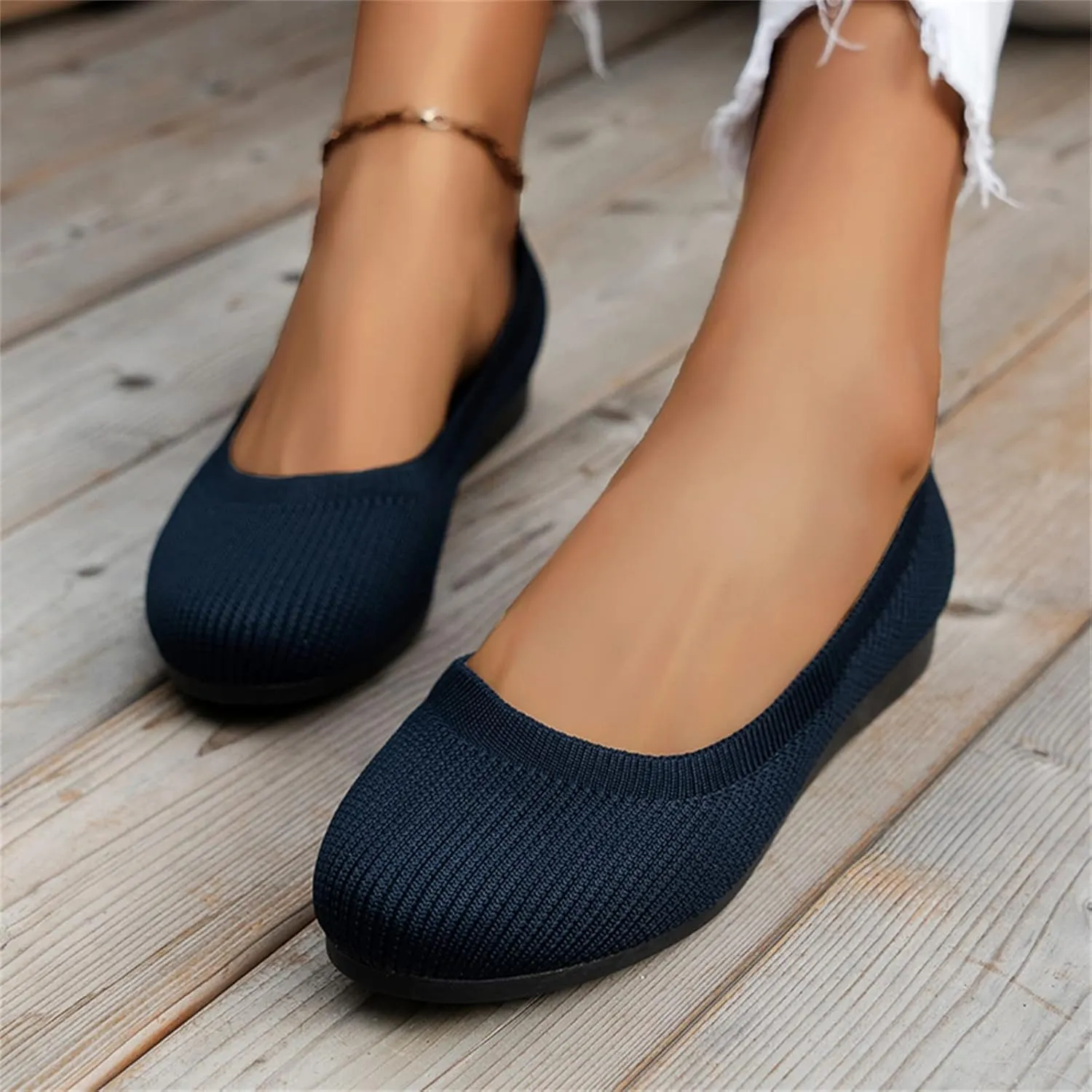 Flats for Women Dressy Ballet Loafer Slip On Business Shoes Comfortable Dress Shoes Work Flat Office Shoe