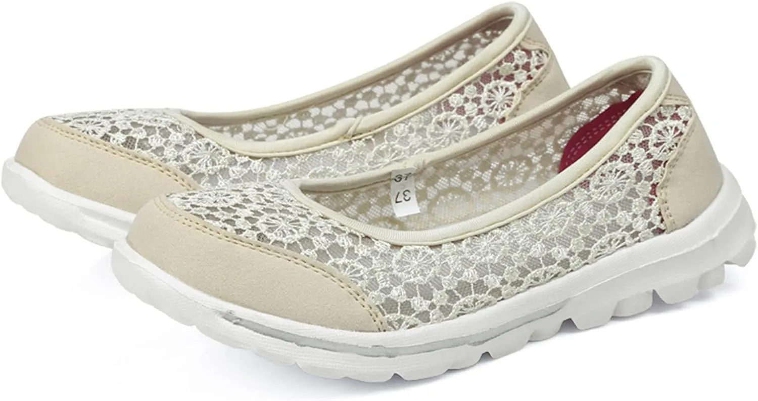 Flats Shoes Women Dressy Loafers Slip On Work Shoes Comfortable Business Shoes Summer Sneakers Casual Walking Shoes