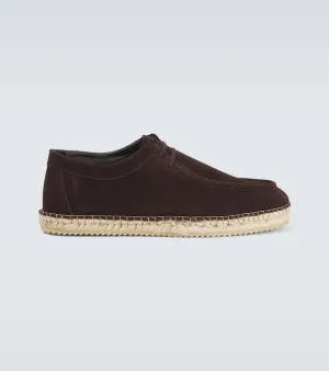 Frescobol Carioca Rodolfo Wallabee suede shoes