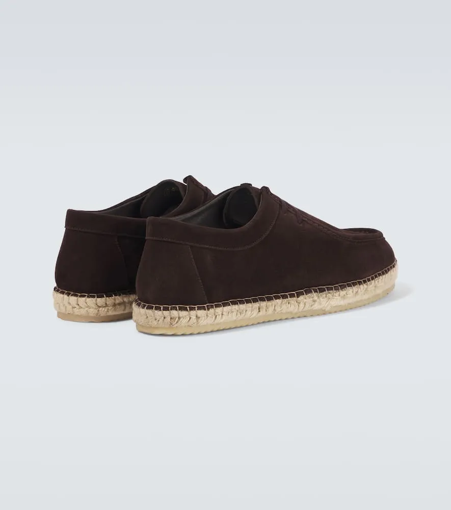 Frescobol Carioca Rodolfo Wallabee suede shoes