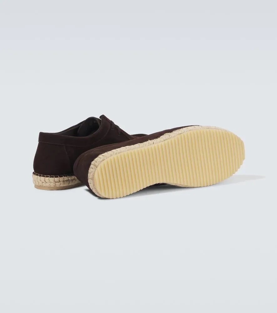 Frescobol Carioca Rodolfo Wallabee suede shoes