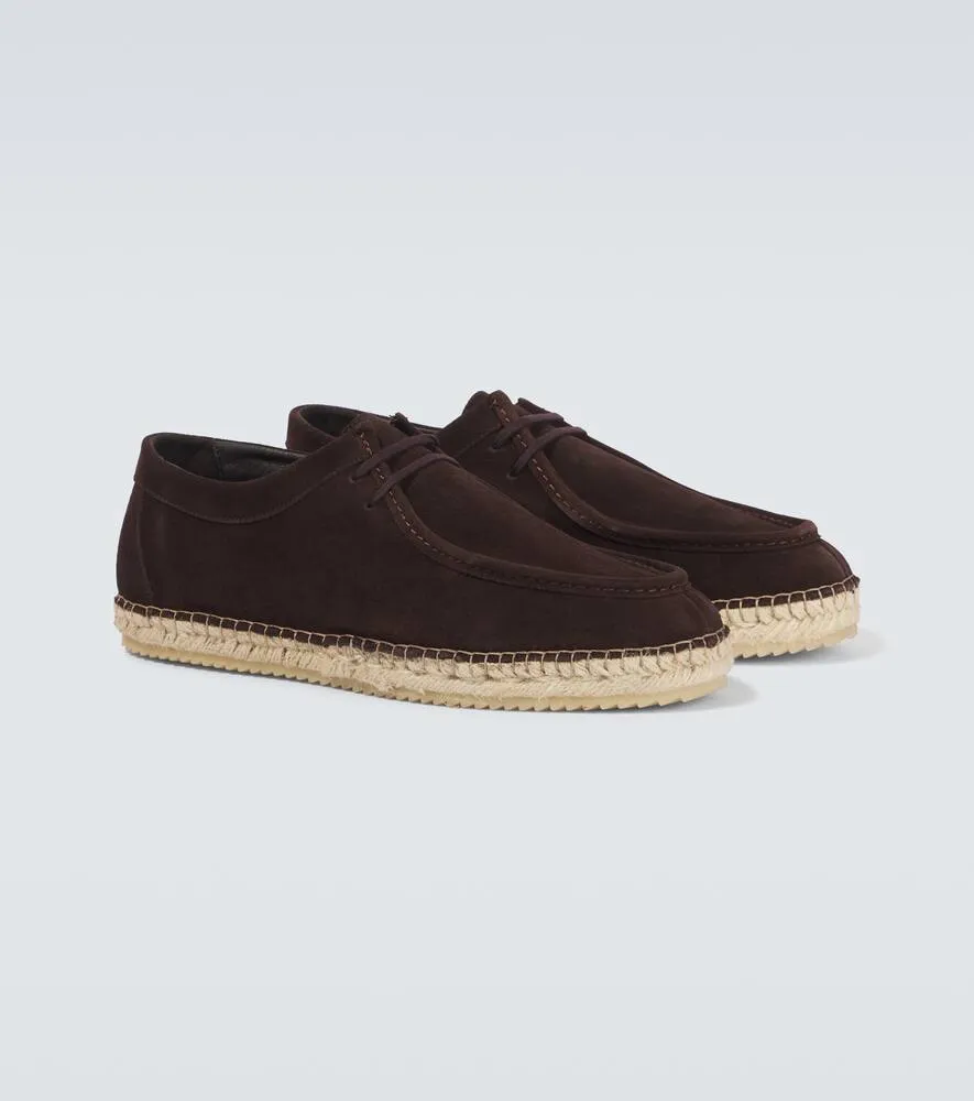 Frescobol Carioca Rodolfo Wallabee suede shoes