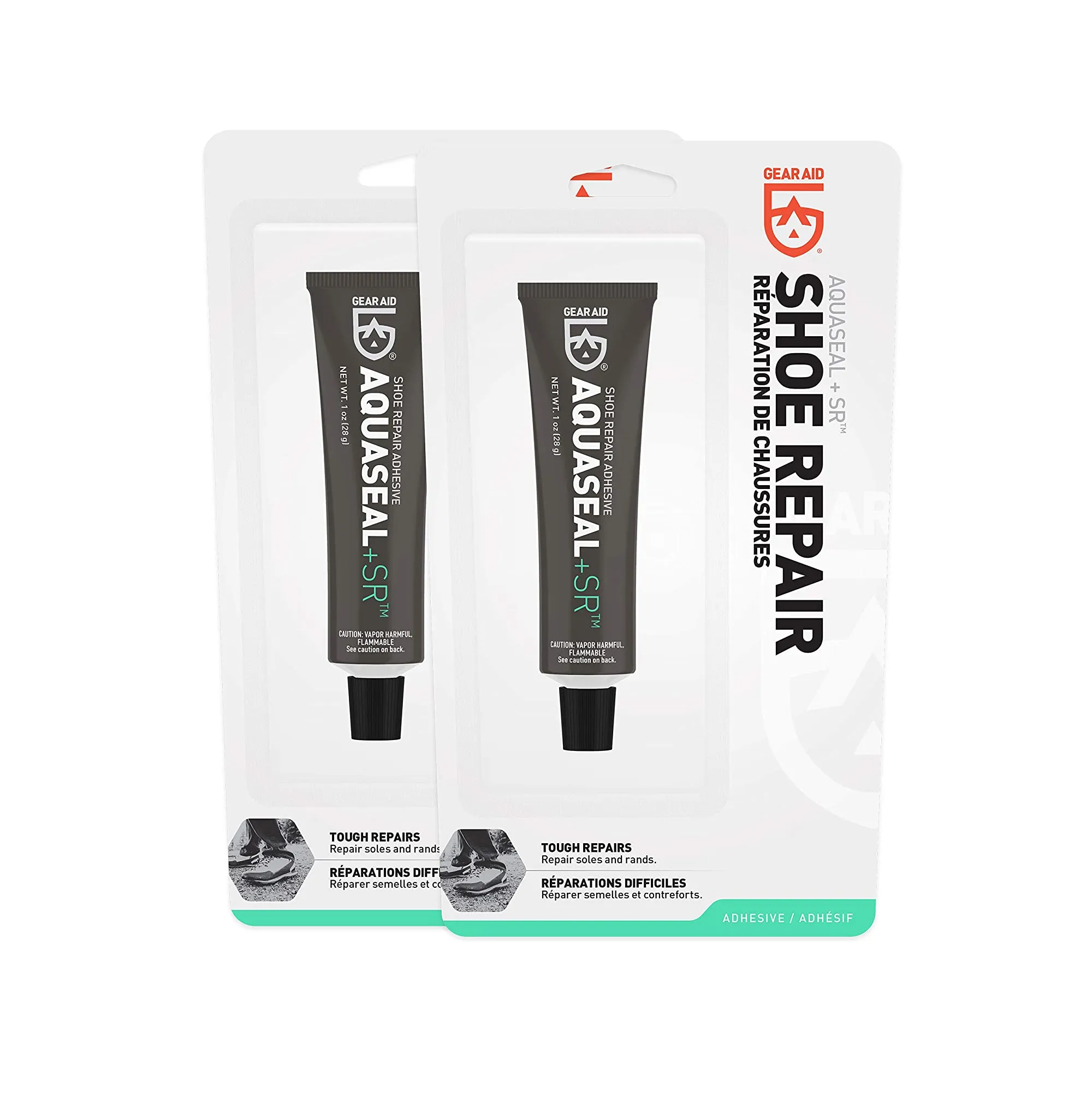 Gear Aid Aquaseal SR Shoe and Boot Repair Adhesive, Clear Glue