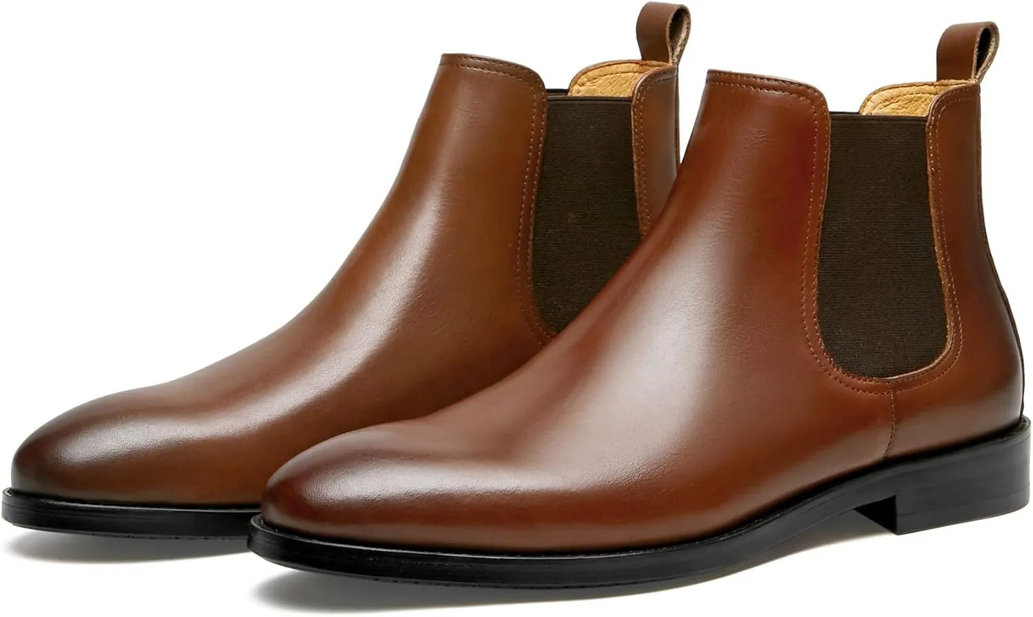 Journey West Mens LightWeight Suede Desert chelsea chukka Boots