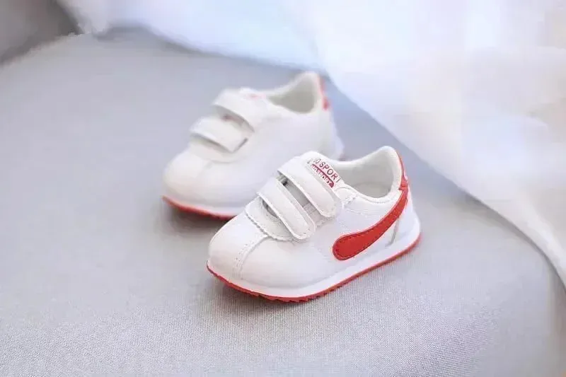 Kids White Shoes Baby Breathable Sneakers Boys Girls Toddler Footwear Casual Footwear