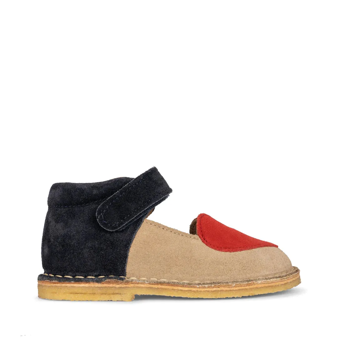 Konges Sløjd minnie couer tricolore shoe