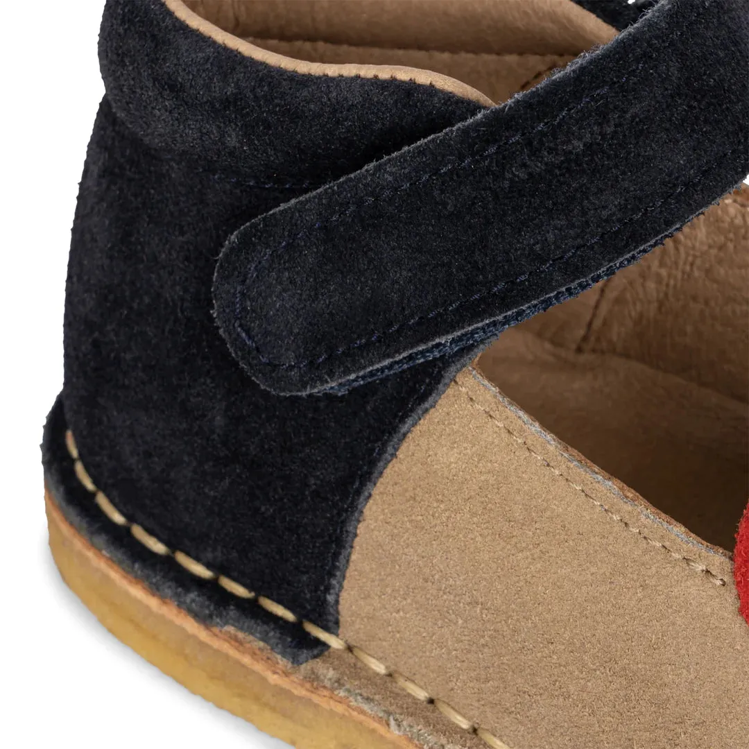Konges Sløjd minnie couer tricolore shoe