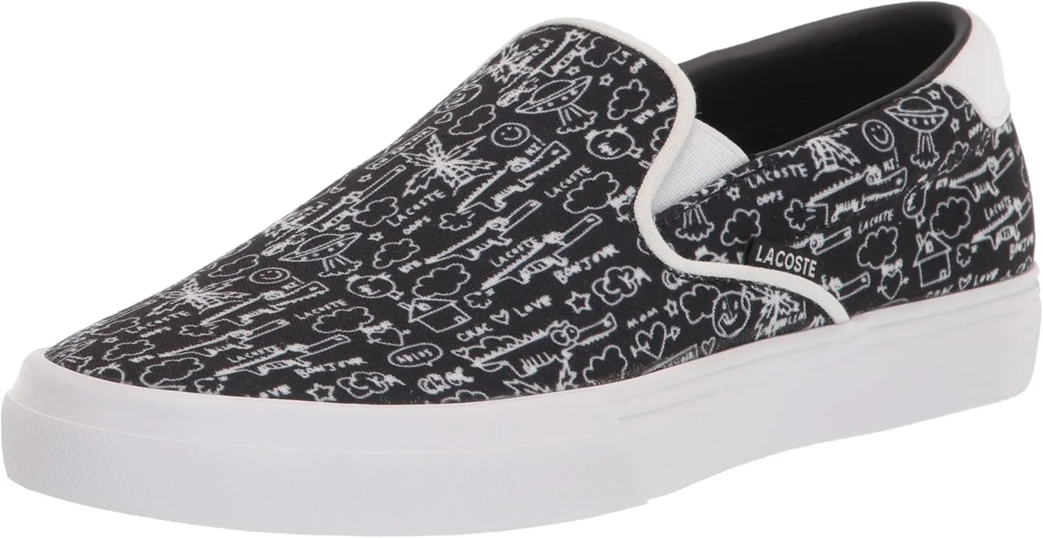 Lacoste Baby-Girl's Jump Serve Slip on Sneaker