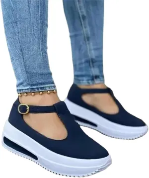 Ladmiple Slip On Sneakers Women Wide Width Size 11 Women’s Canvas Shoes Low Top Fashion Sneakers Slip on Walking Shoes Dressy Casual Summer Comfortable Non Slip Platform Flats Loafers