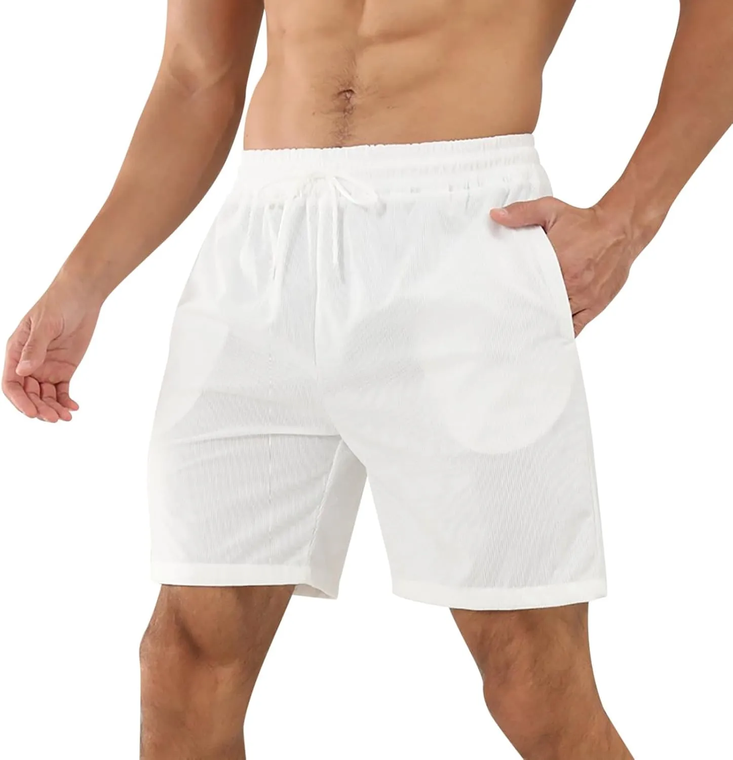 Men Gradient Beach Shorts 2025 Summer Big and Tall Workout Shorts Drawstring Elastic Waist Soft Short with Pockets
