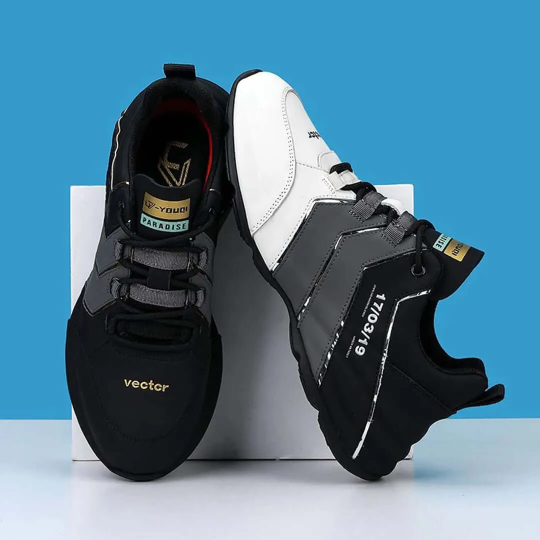 Men's Breathable Athletic Sneakers: Lightweight & Cushioned