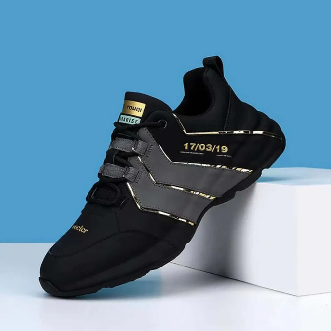 Men's Breathable Athletic Sneakers: Lightweight & Cushioned