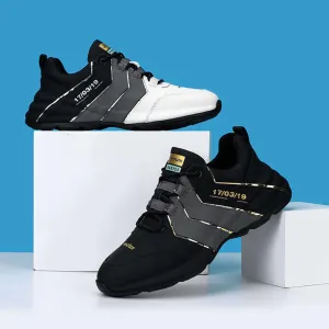 Men's Breathable Athletic Sneakers: Lightweight & Cushioned