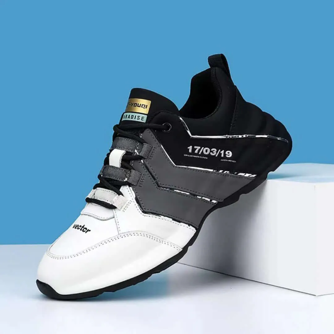 Men's Breathable Athletic Sneakers: Lightweight & Cushioned