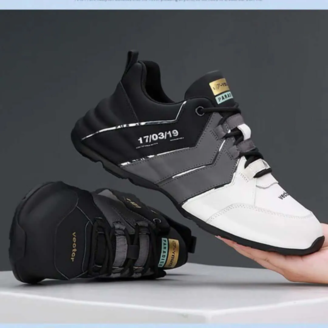 Men's Breathable Athletic Sneakers: Lightweight & Cushioned