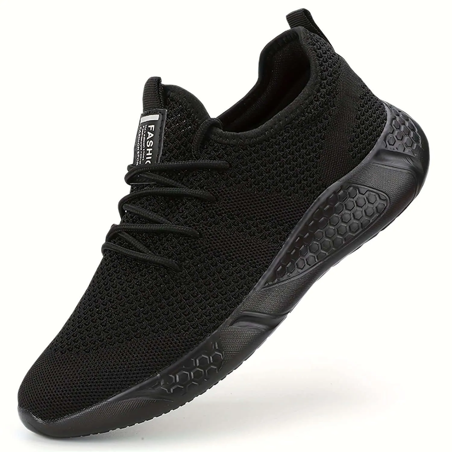 Men's Breathable Knit Sneakers: Lightweight Casual Shoes