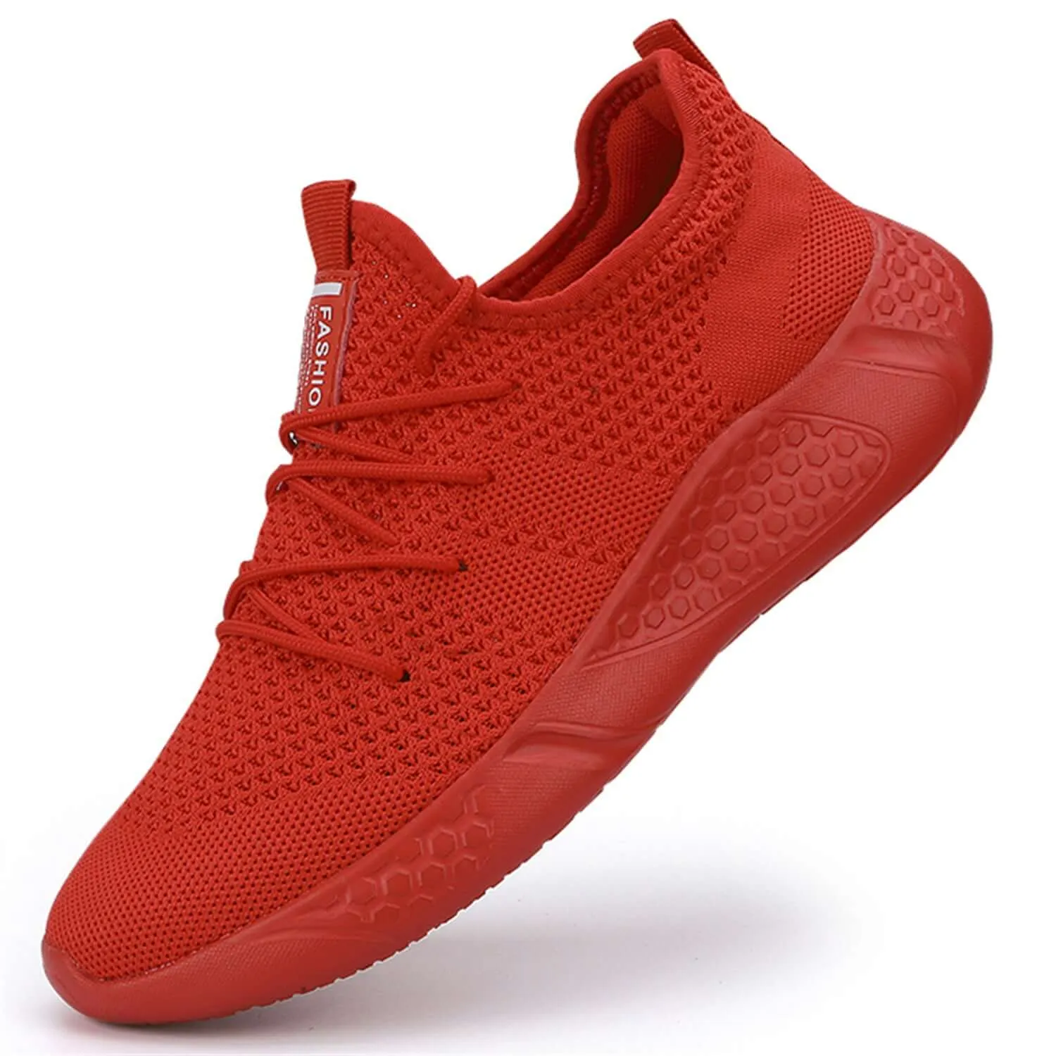 Men's Breathable Knit Sneakers: Lightweight Casual Shoes