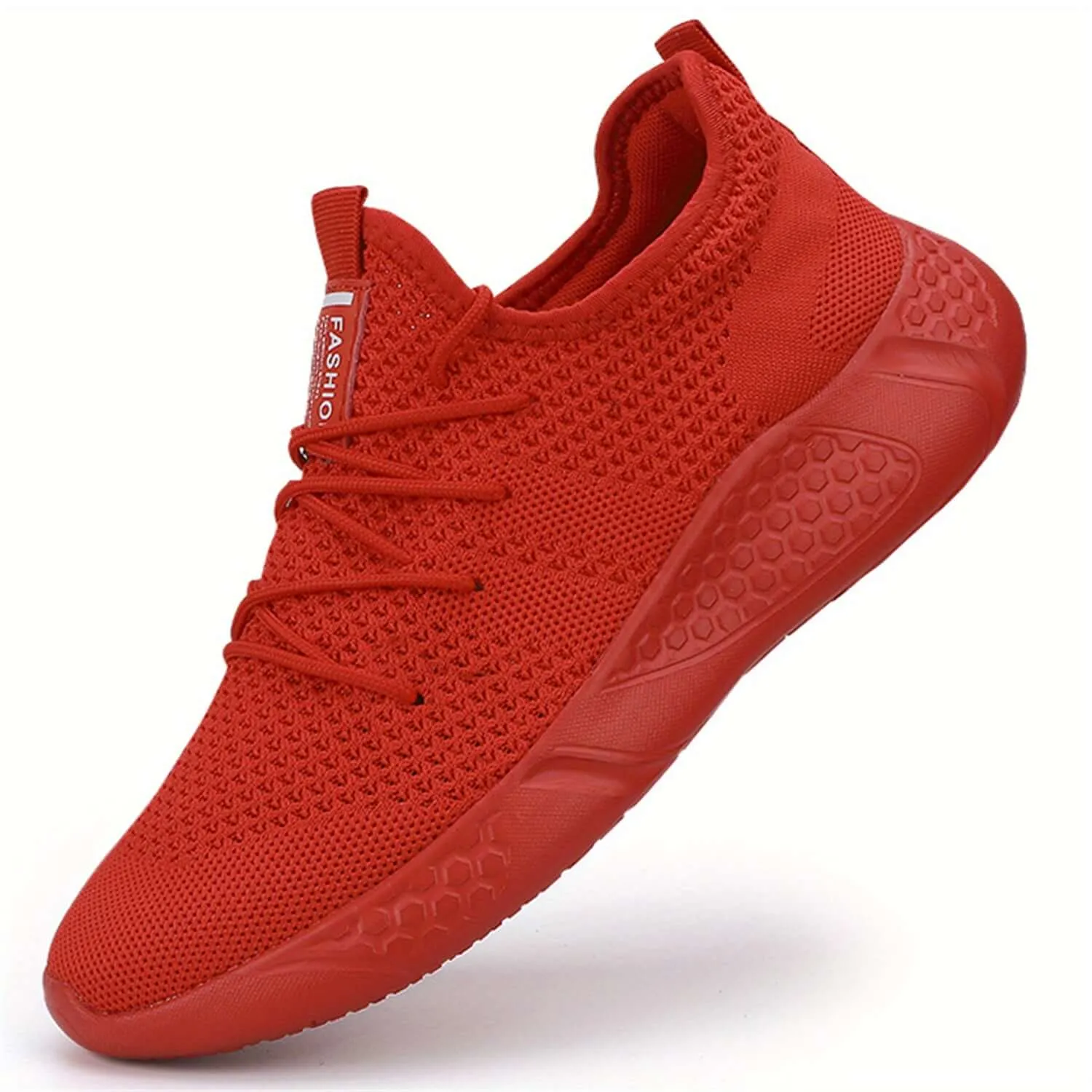 Men's Breathable Knit Sneakers: Lightweight Casual Shoes