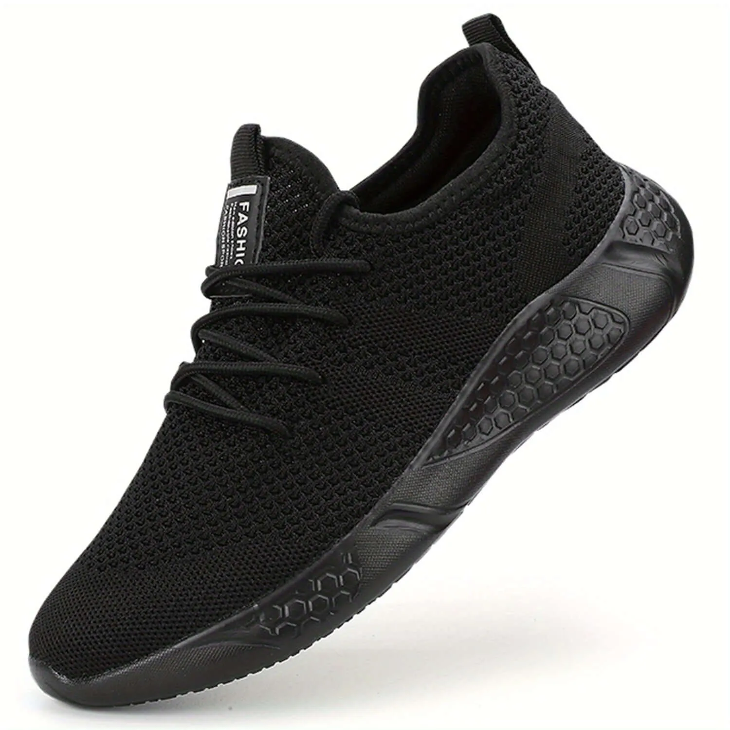 Men's Breathable Knit Sneakers: Lightweight Casual Shoes