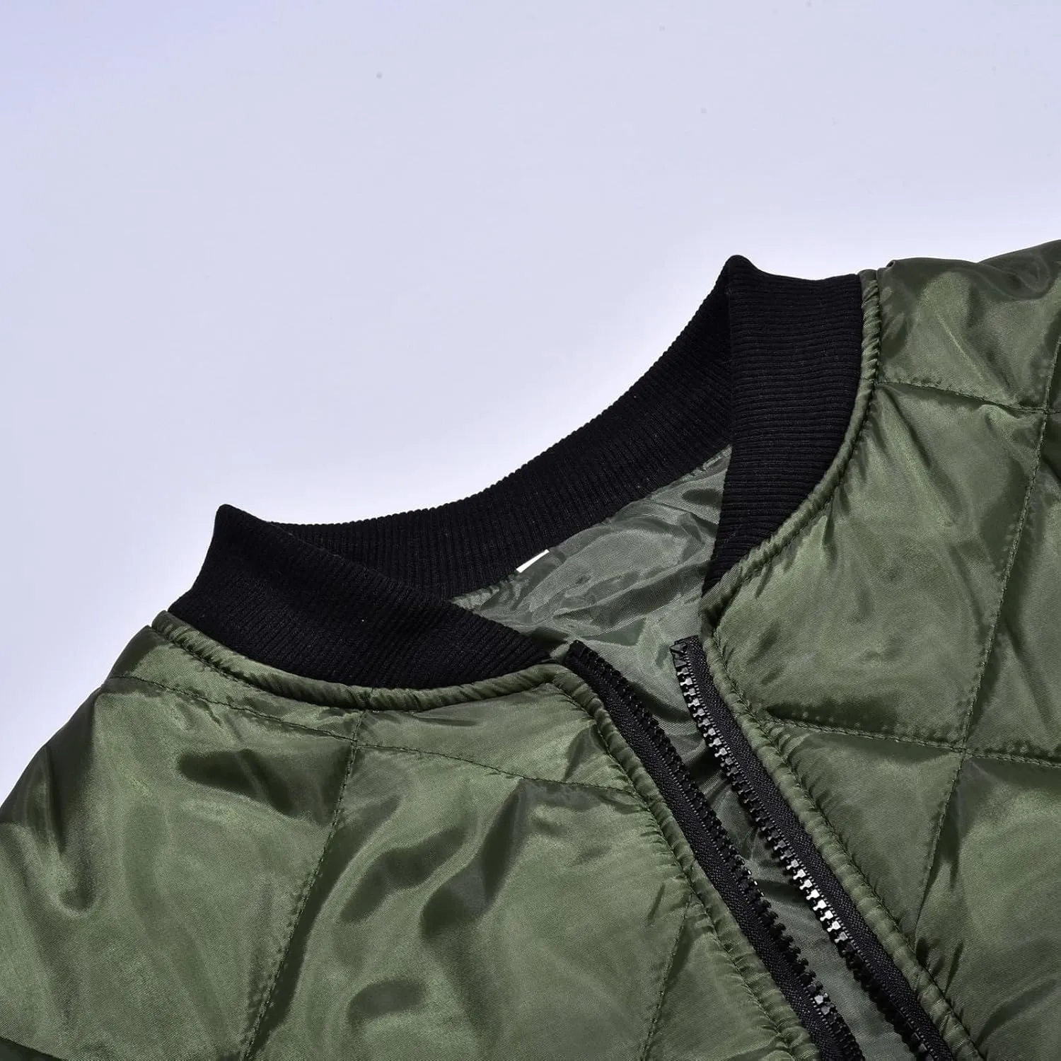 Men'S Puffer Down Jackets Lightweight Warm Coat Solid Color Thick Winter Outwear With Pockets For Travel Ski S-3XL