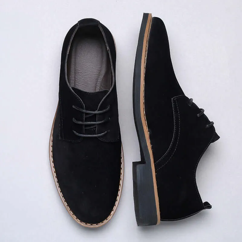 Men's Suede Casual Outdoor Shoes: Classic Style & Comfort