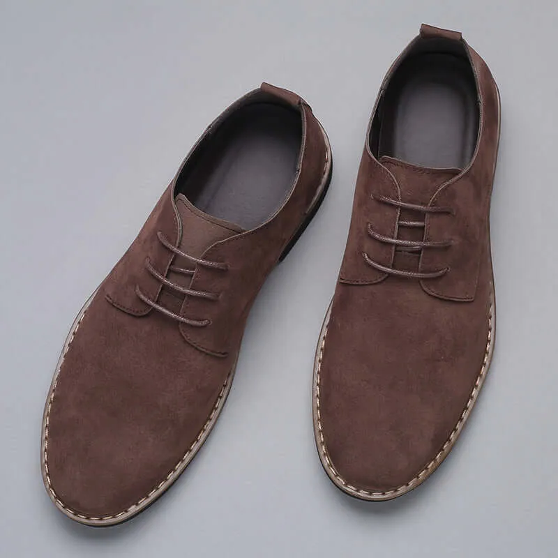 Men's Suede Casual Outdoor Shoes: Classic Style & Comfort
