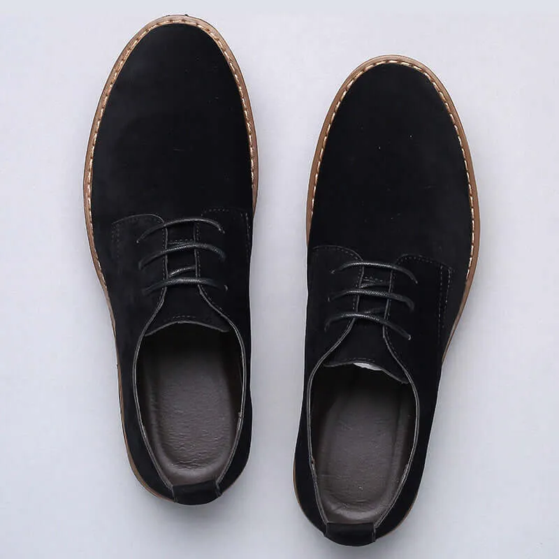 Men's Suede Casual Outdoor Shoes: Classic Style & Comfort