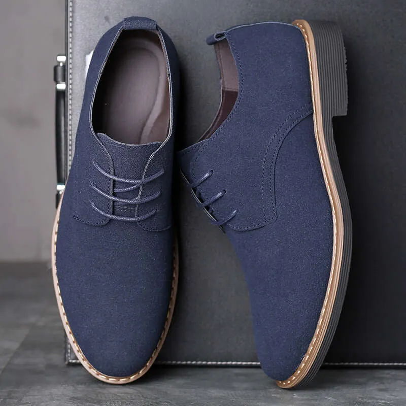 Men's Suede Casual Outdoor Shoes: Classic Style & Comfort