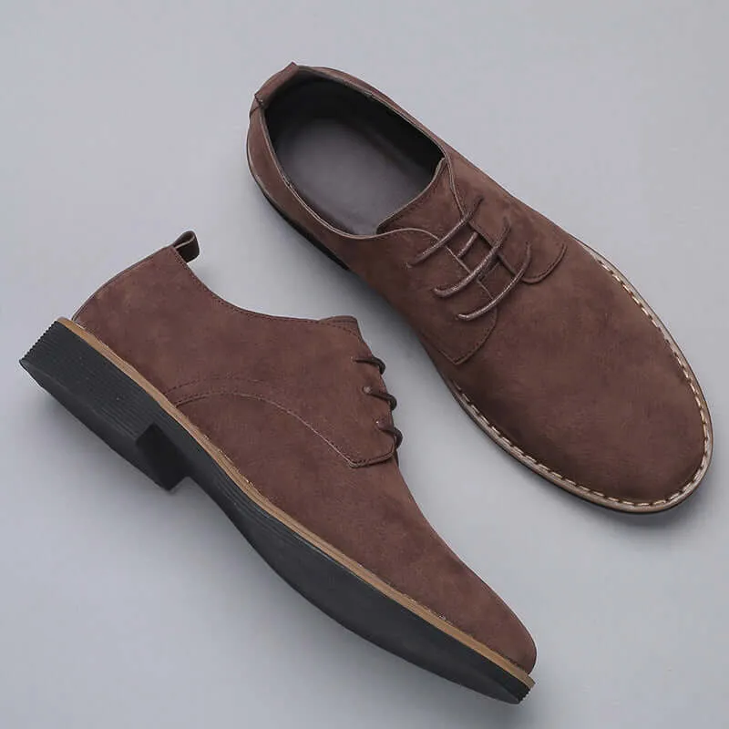 Men's Suede Casual Outdoor Shoes: Classic Style & Comfort