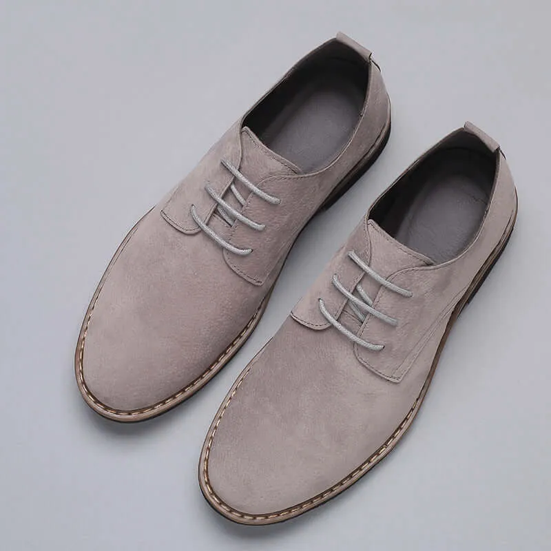 Men's Suede Casual Outdoor Shoes: Classic Style & Comfort