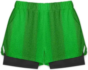 Men's Swim Trunks Grass-Texture-Pattern Quick Dry Board Shorts, XX-Large