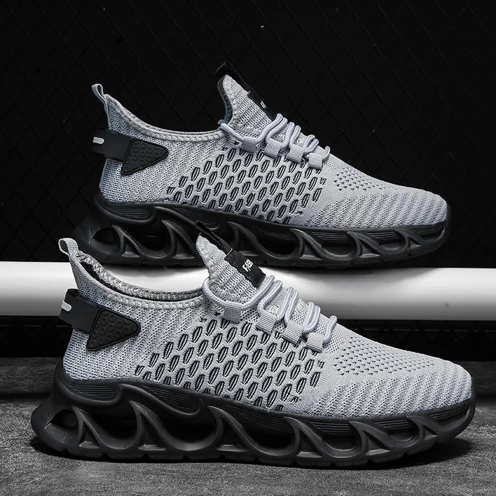Men's Ultra Lightweight Mesh Sneakers Casual Breathable Athletic Running Walking Shoes
