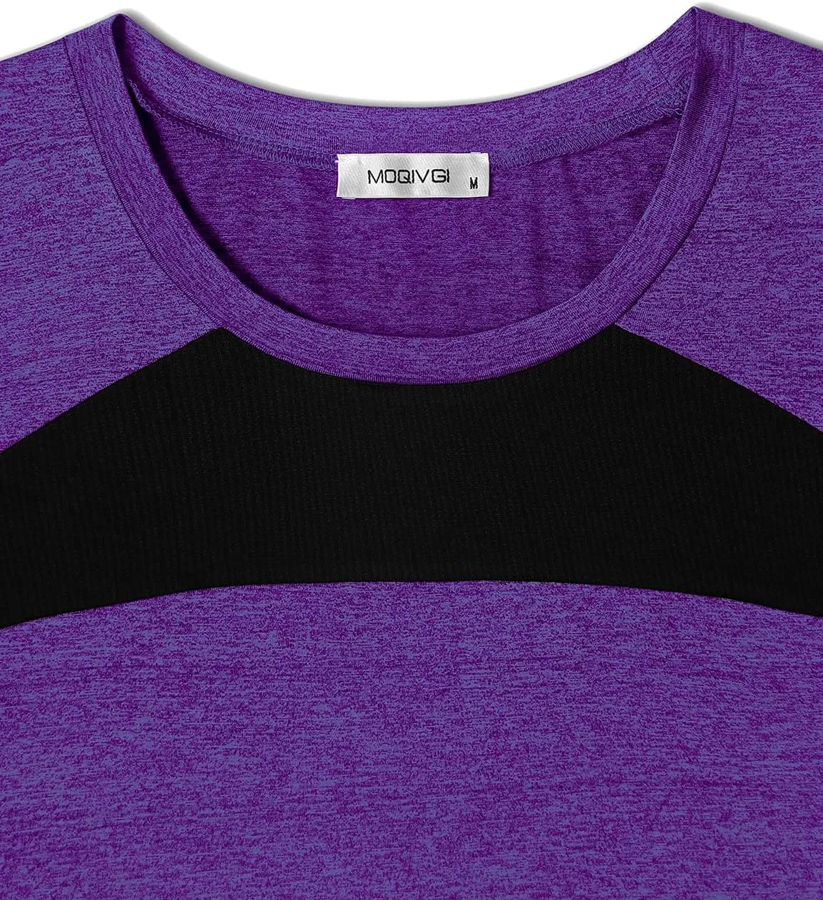 MOQIVGI Womens Short Sleeve Workout Tops Casual Summer Running Yoga Exercise Fitness Shirts Activewear