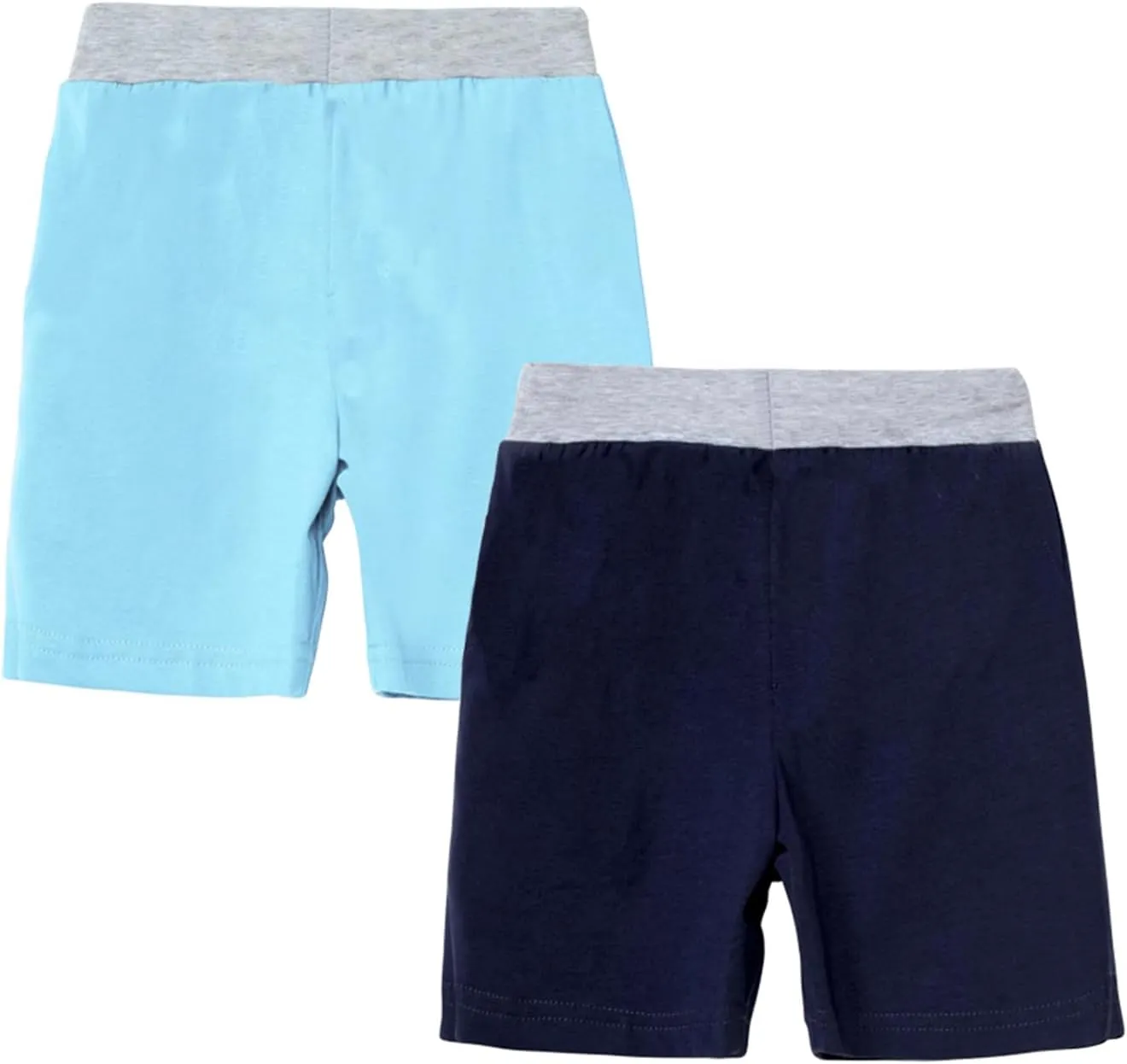 Mud Kingdom Classic Shorts for Boys Thin Jersey Material Cotton Drawstring Casual Summer Lightweight