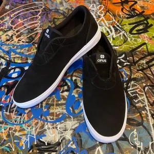 Opus Honey Slip Black White Suede
