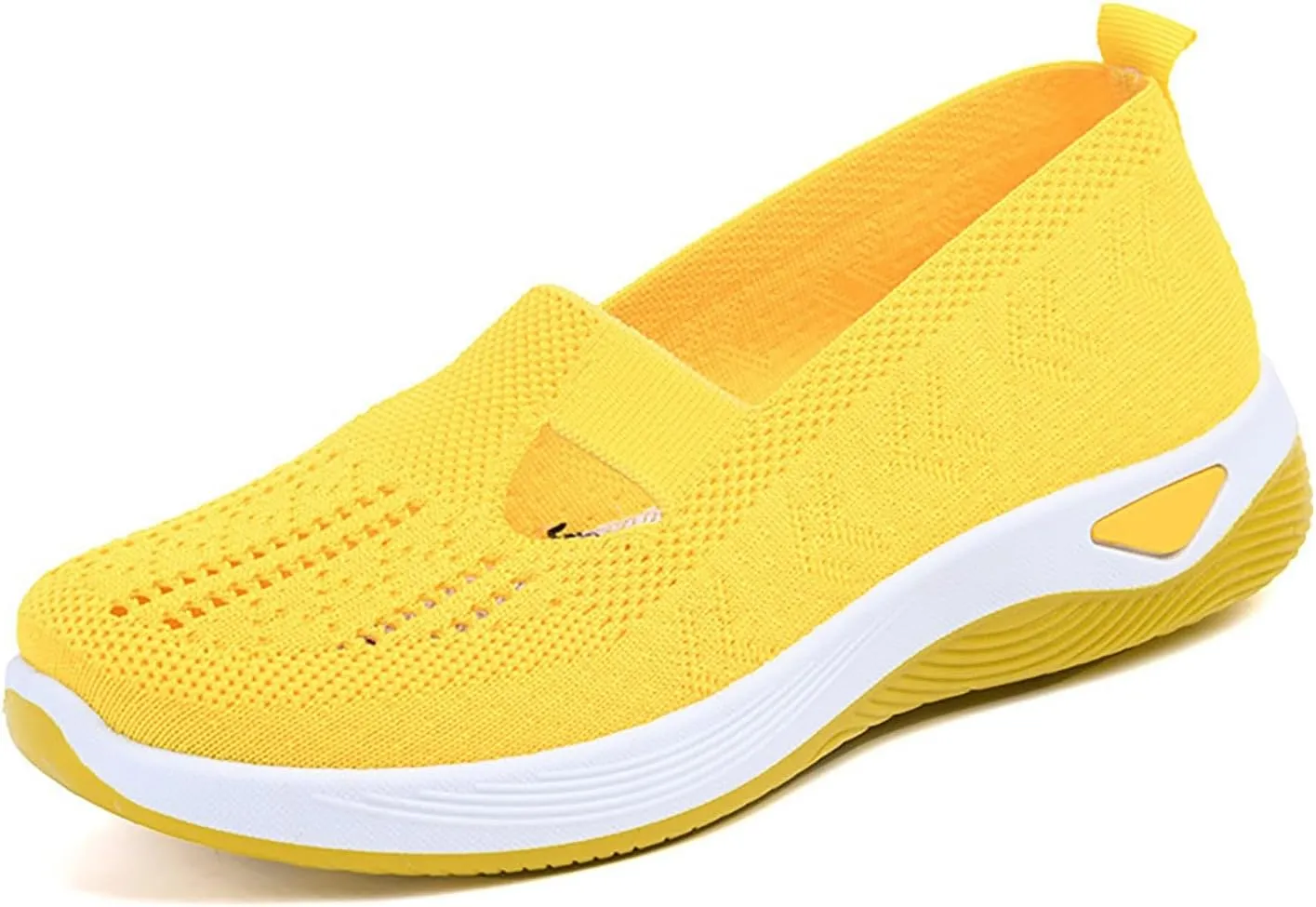 Orthopedic Shoes for Women 2025 New Women's Woven Slip On Shoes Women High Top Women Casual Shoes Fashion Sneakers Black Tennis Shoe Loafers Casual Slip On
