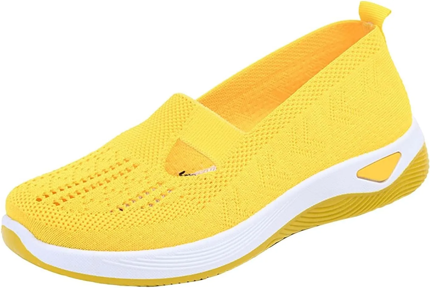 Orthopedic Shoes for Women 2025 New Women's Woven Slip On Shoes Women High Top Women Casual Shoes Fashion Sneakers Black Tennis Shoe Loafers Casual Slip On