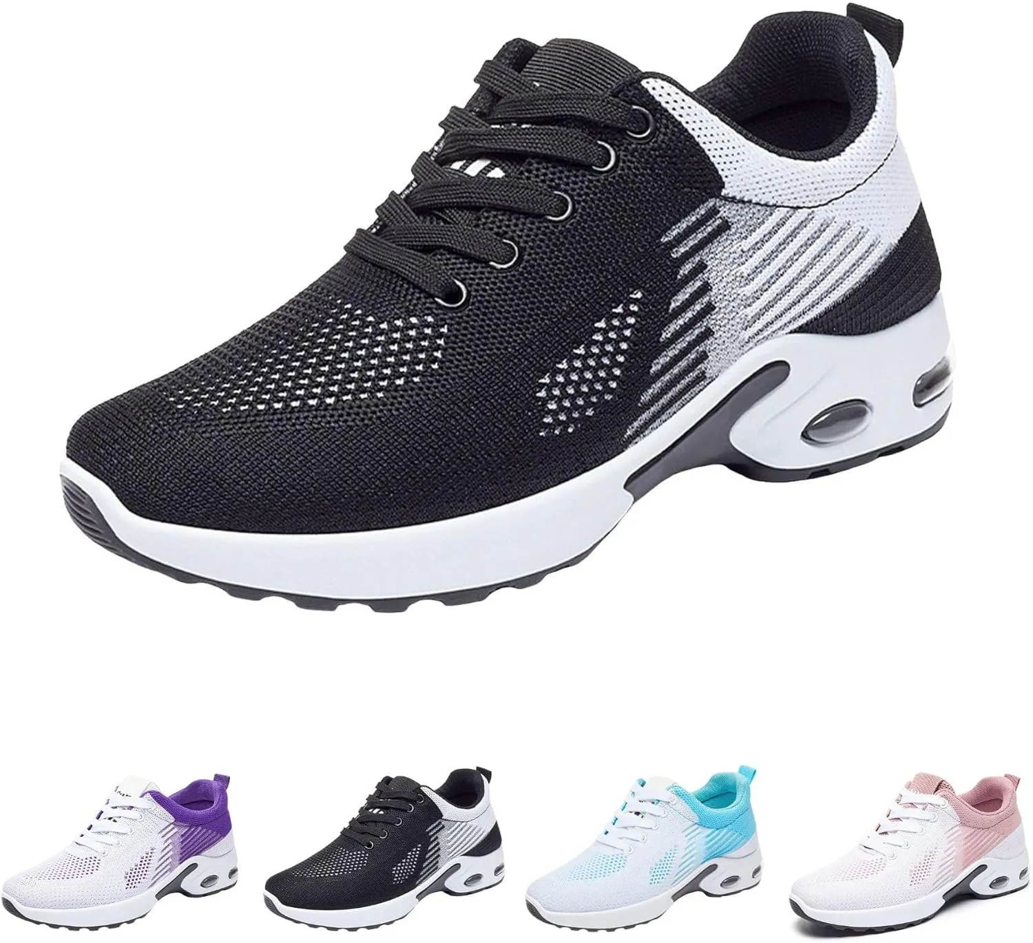 Orthopedic Sneakers for Women Plantar Fasciitis Walking Shoes Comfortable Running Shoes Mesh Air Cushion Sneakers