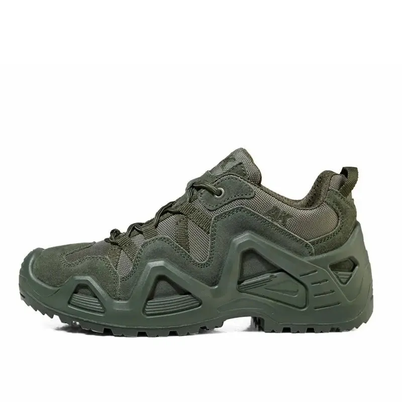 Outdoor Hiking Boots Men's Lace Up Breathable Training Tactical Combat