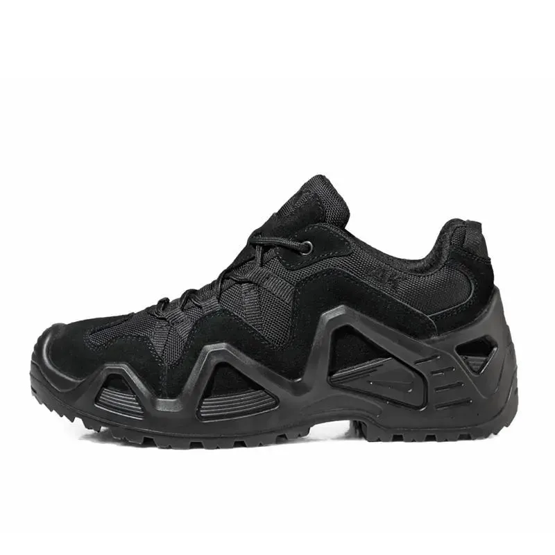 Outdoor Hiking Boots Men's Lace Up Breathable Training Tactical Combat