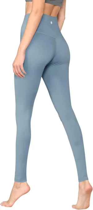 Peached Seamless Front & Side High Waisted Leggings with Inner Pocket Full-Length Yoga Pants